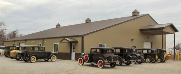 A local antique car club recently visited the PET shop in DeMotte, IN showing off another kind of mobility.