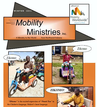 Current Mobility Ministries Newsletter